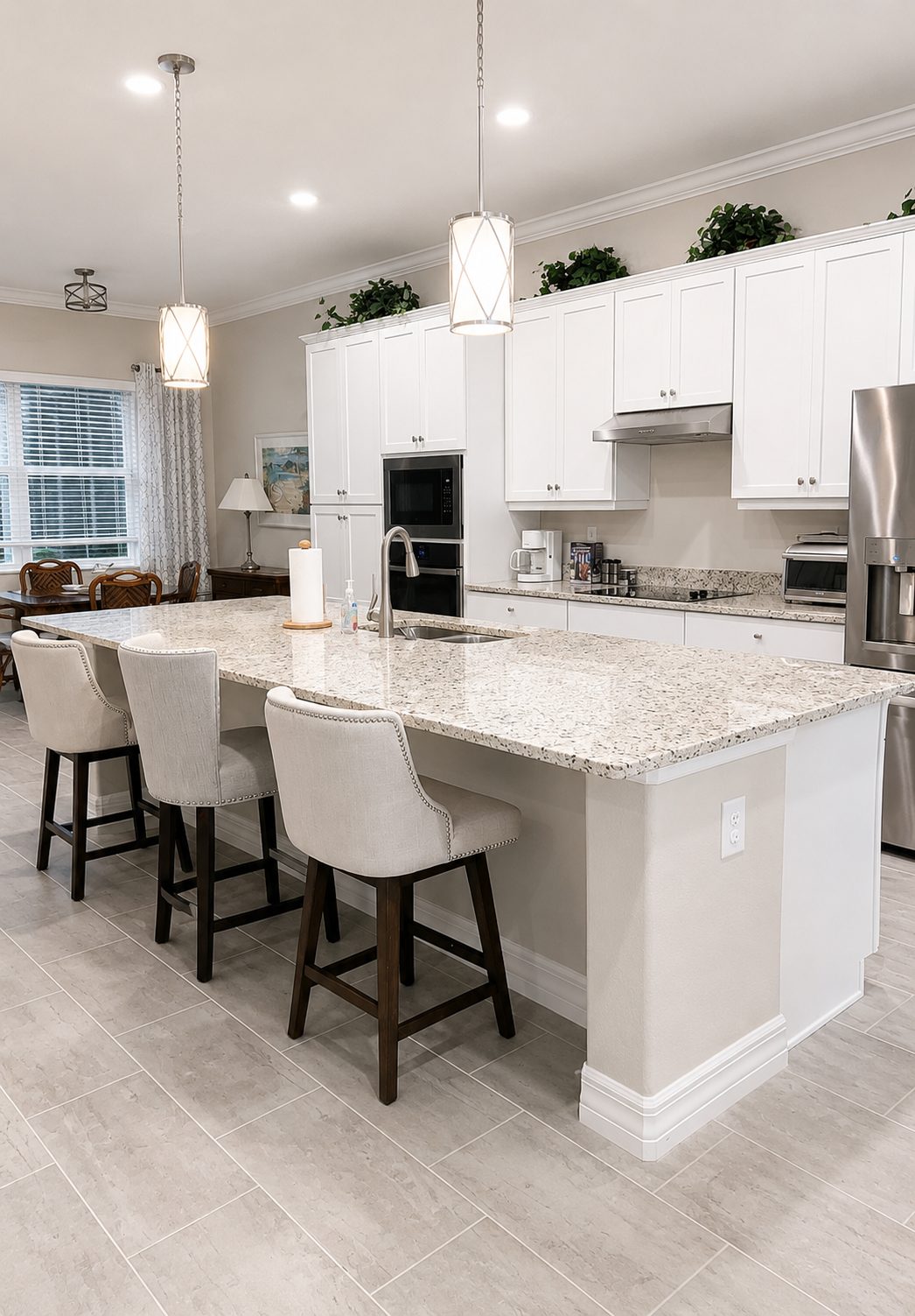 A beautifully maintained kitchen